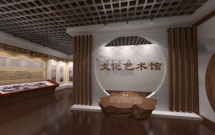 特发国际 刘公岛文化艺术馆整体设计效果图展示,档案馆设计效果图,档案馆设计案例