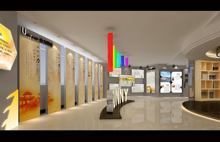 企业展厅设计,企业展厅设计效果图,展厅设计