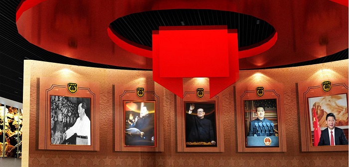 军史馆展厅,军史馆效果图,博物馆设计方案,军史馆方案