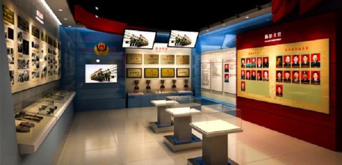 军史馆展厅,军史馆效果图,博物馆设计方案,军史馆方案